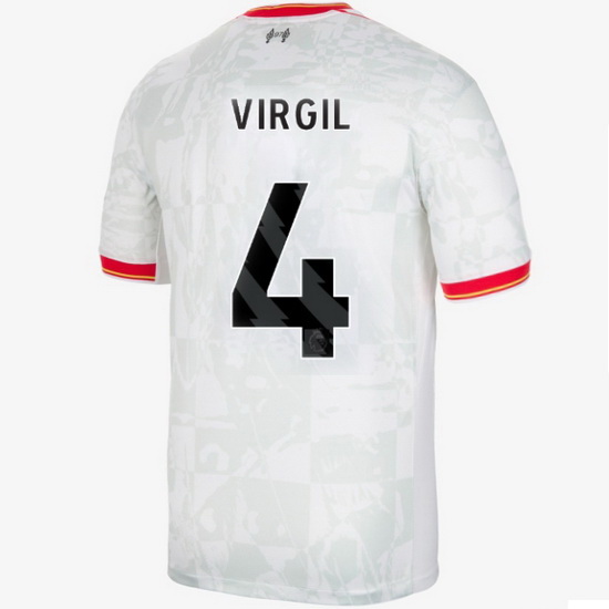 2024/25 Virgil Van Dijk #4 Third Men's Soccer Jersey