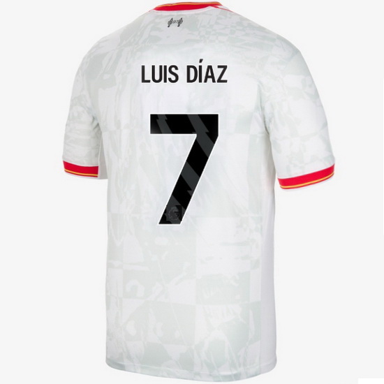 2024/25 Luis Diaz #7 Third Men's Soccer Jersey
