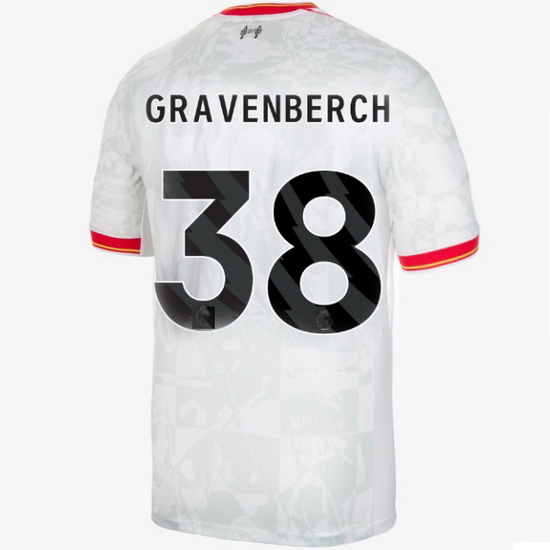 2024/25 Ryan Gravenberch #38 Third Men's Soccer Jersey