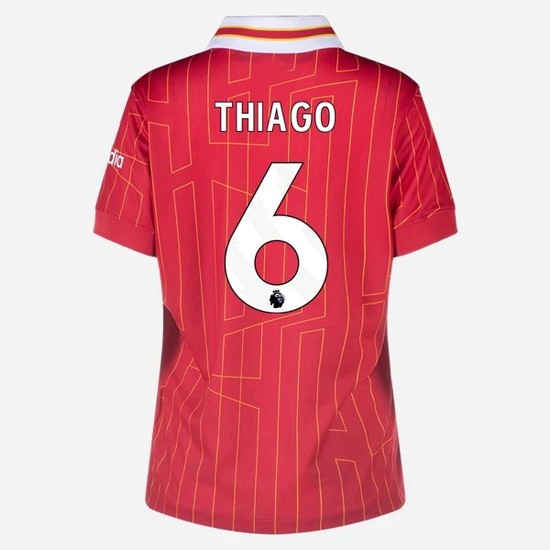 2024/25 Thiago Alcantara #6 Home Women's Soccer Jersey