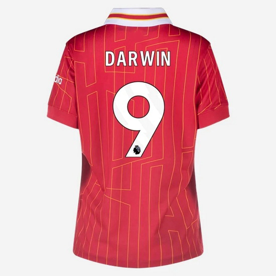 2024/25 Darwin Nunez #9 Home Women's Soccer Jersey