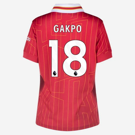 2024/25 Cody Gakpo #18 Home Women's Soccer Jersey