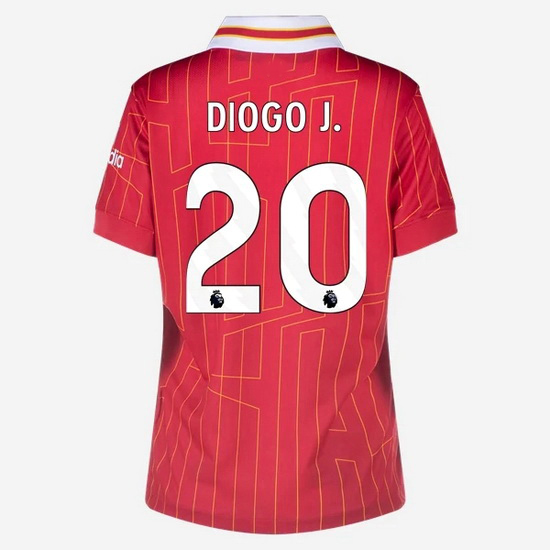 2024/25 Diogo Jota #20 Home Women's Soccer Jersey