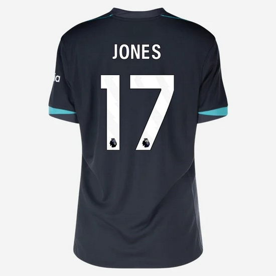 2024/25 Curtis Jones #17 Away Women's Soccer Jersey