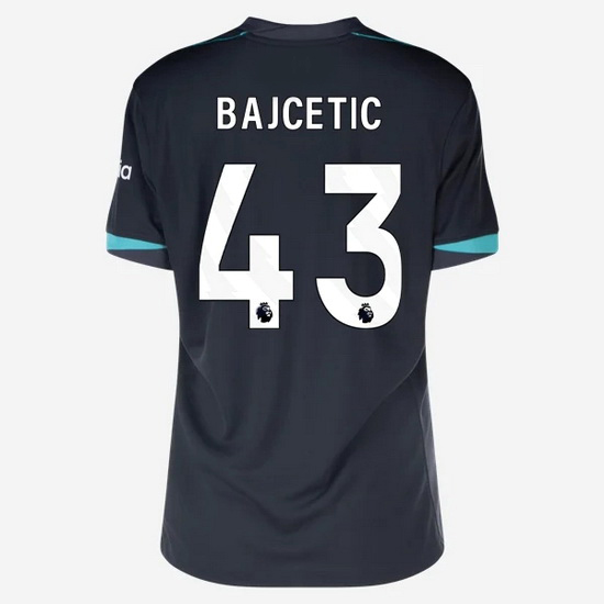 2024/25 Stefan Bajcetic #43 Away Women's Soccer Jersey