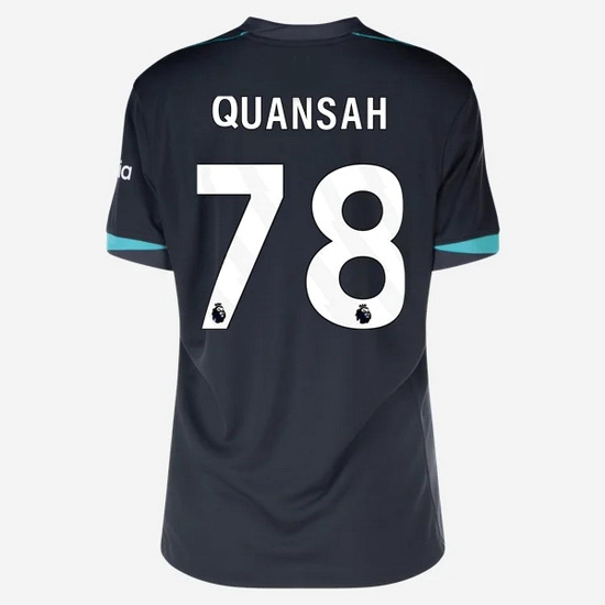 2024/25 Jarell Quansah #78 Away Women's Soccer Jersey