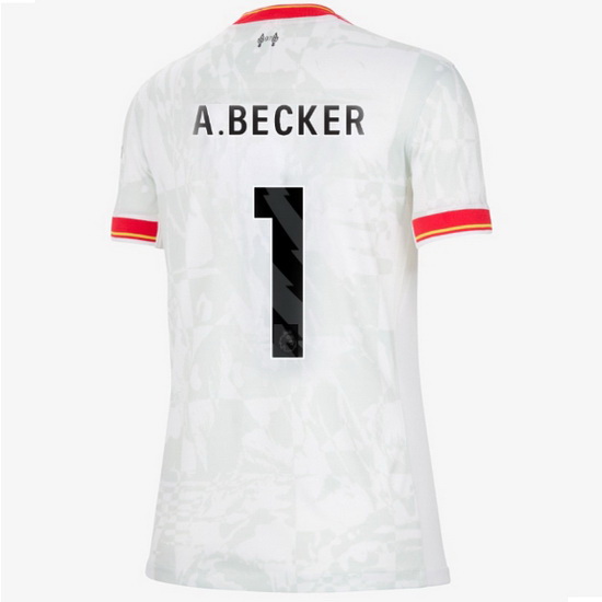2024/25 Alisson Becker #1 Third Women's Soccer Jersey