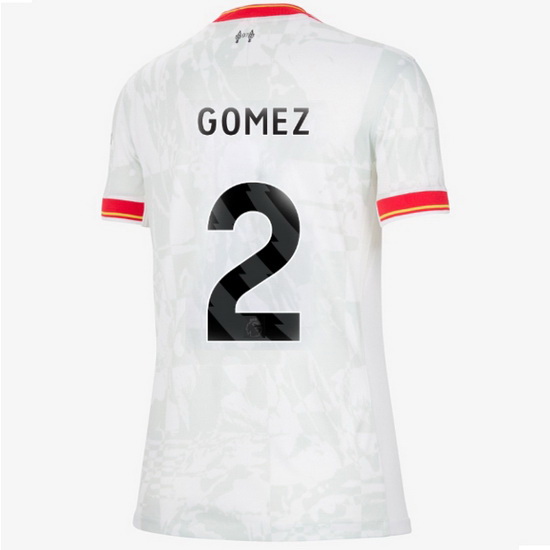 2024/25 Joe Gomez #2 Third Women's Soccer Jersey