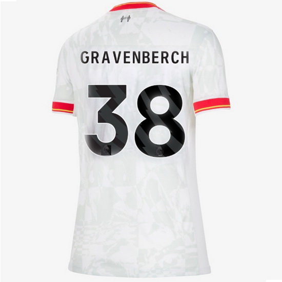 2024/25 Ryan Gravenberch #38 Third Women's Soccer Jersey