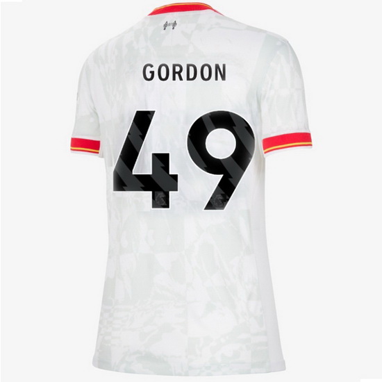2024/25 Kaide Gordon #49 Third Women's Soccer Jersey
