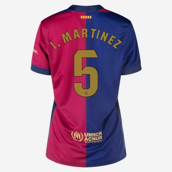 2024/25 Inigo Martinez #5 Home Women's Soccer Jersey