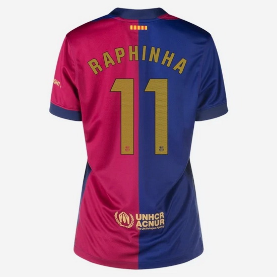 2024/25 Raphinha #11 Home Women's Soccer Jersey