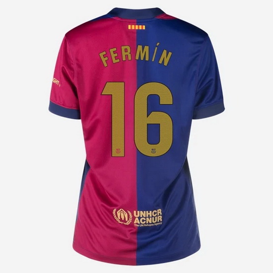 2024/25 Fermin Lopez #16 Home Women's Soccer Jersey