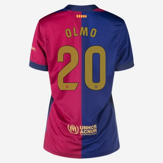 2024/25 Dani Olmo #20 Home Women's Soccer Jersey