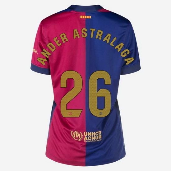 2024/25 Ander Astralaga #26 Home Women's Soccer Jersey