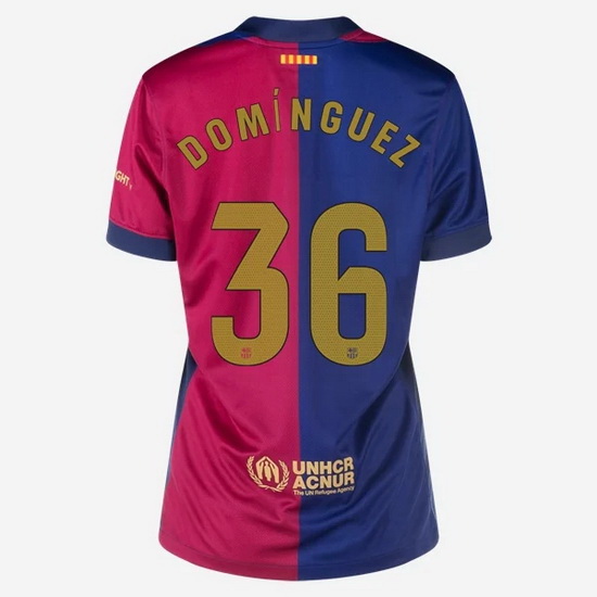 2024/25 Sergi Dominguez #36 Home Women's Soccer Jersey