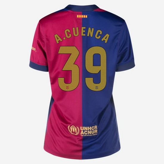 2024/25 Andres Cuenca #39 Home Women's Soccer Jersey