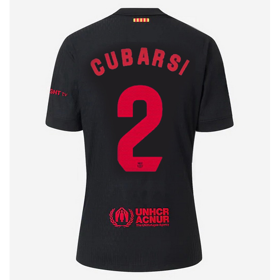 2024/25 Pau Cubarsi #2 Away Women's Soccer Jersey