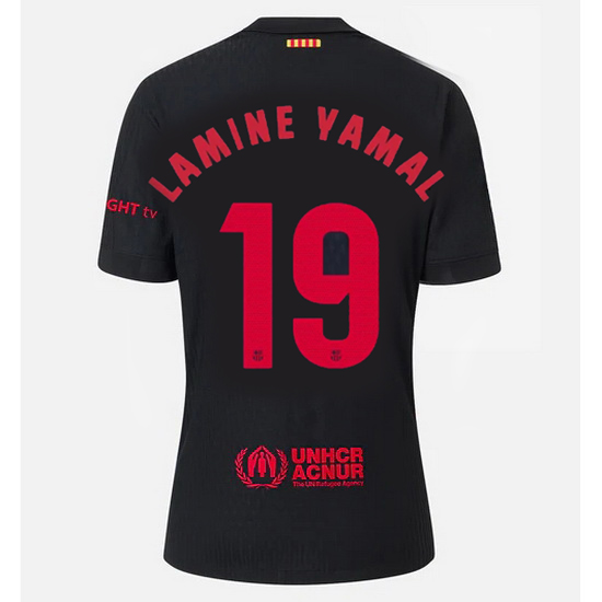 2024/25 Lamine Yamal #19 Away Women's Soccer Jersey