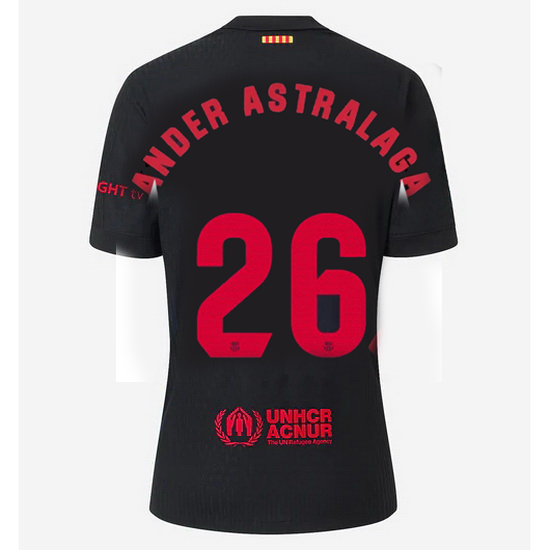 2024/25 Ander Astralaga #26 Away Women's Soccer Jersey