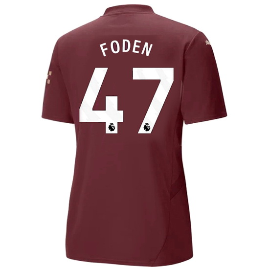 2024/2025 Phil Foden #47 Third Women's Soccer Jersey
