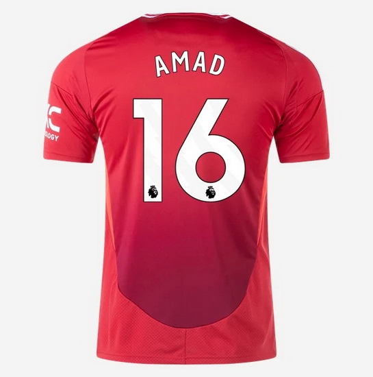 2024/2025 Amad #16 Home Men's Soccer Jersey