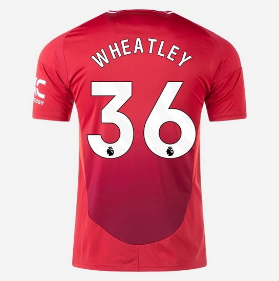 2024/2025 Ethan Wheatley #36 Home Men's Soccer Jersey