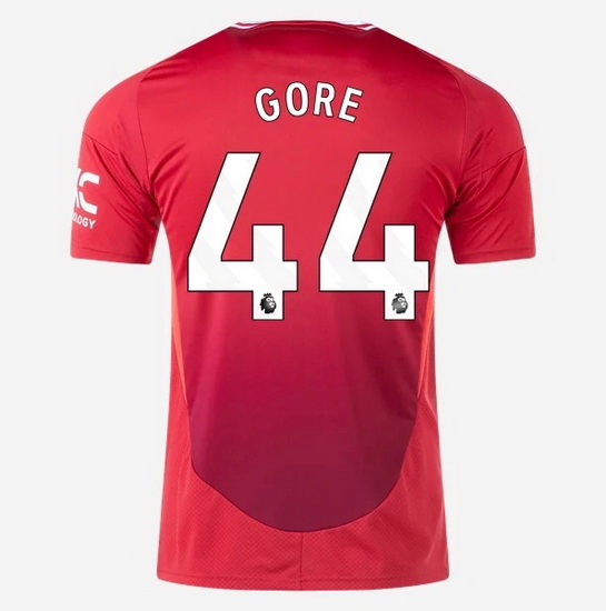 2024/2025 Daniel Gore #44 Home Men's Soccer Jersey