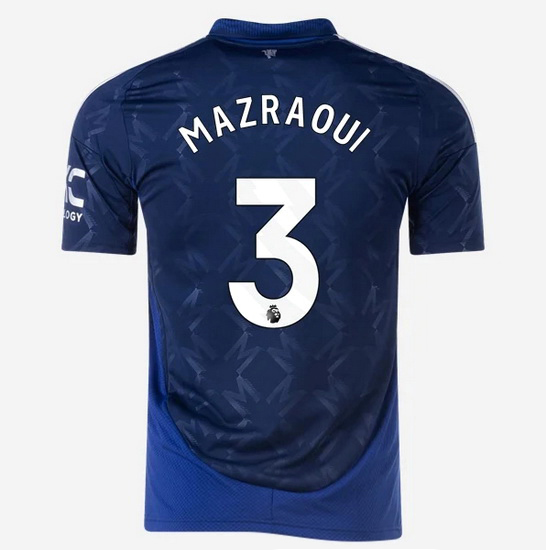 2024/2025 Noussair Mazraoui #3 Away Men's Soccer Jersey