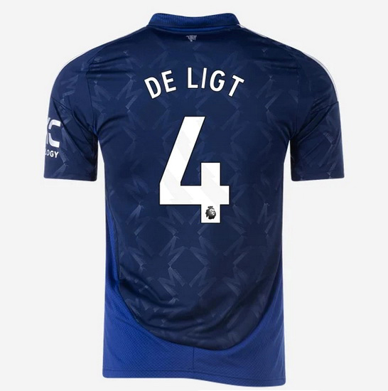 2024/2025 Matthijs de Ligt #4 Away Men's Soccer Jersey
