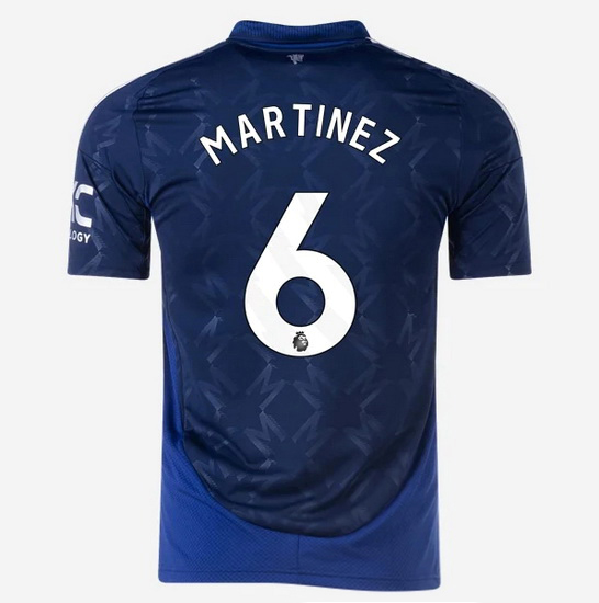 2024/2025 Lisandro Martinez #6 Away Men's Soccer Jersey