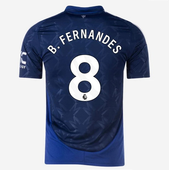 2024/2025 Bruno Fernandes #8 Away Men's Soccer Jersey