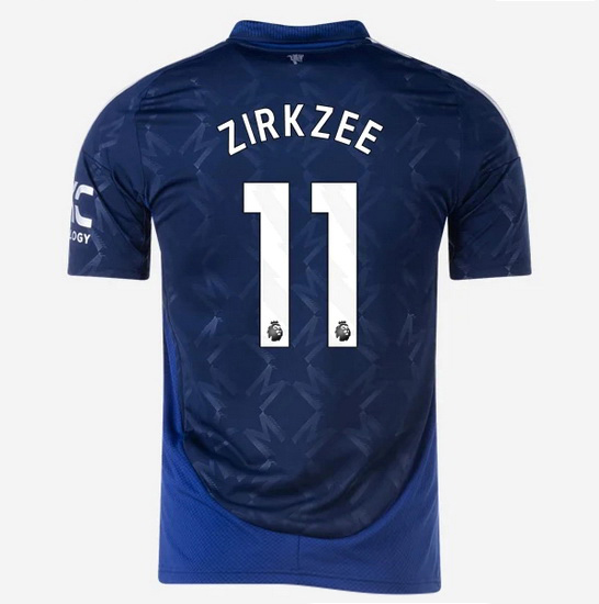 2024/2025 Joshua Zirkzee #11 Away Men's Soccer Jersey