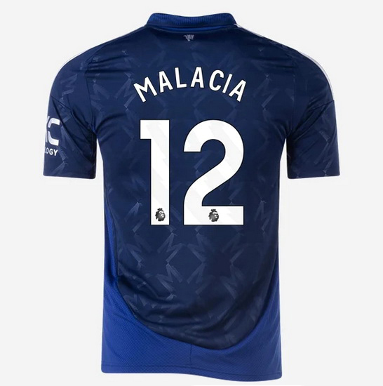 2024/2025 Tyrell Malacia #12 Away Men's Soccer Jersey