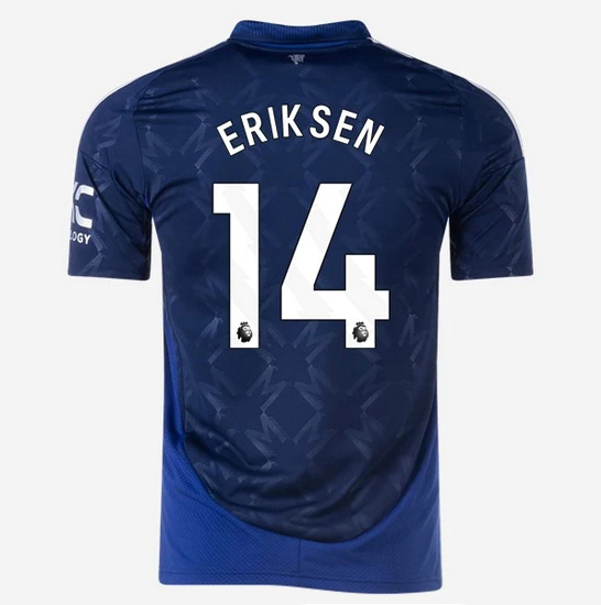 2024/2025 Christian Eriksen #14 Away Men's Soccer Jersey