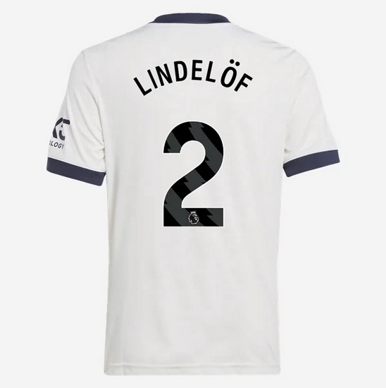 2024/2025 Victor Lindelof #2 Third Men's Soccer Jersey
