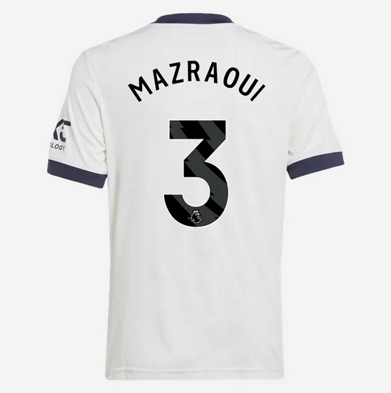 2024/2025 Noussair Mazraoui #3 Third Men's Soccer Jersey