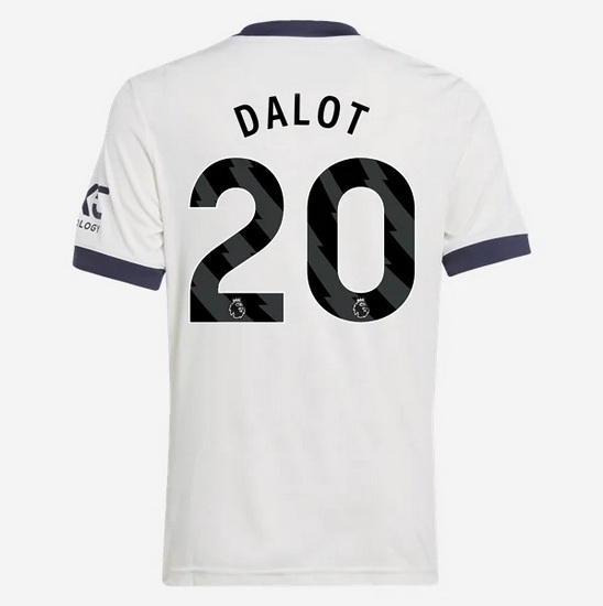 2024/2025 Diogo Dalot #20 Third Men's Soccer Jersey