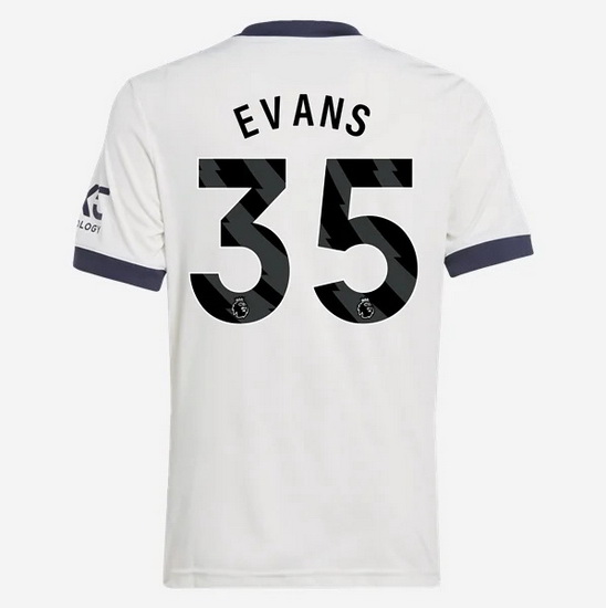 2024/2025 Jonny Evans #35 Third Men's Soccer Jersey