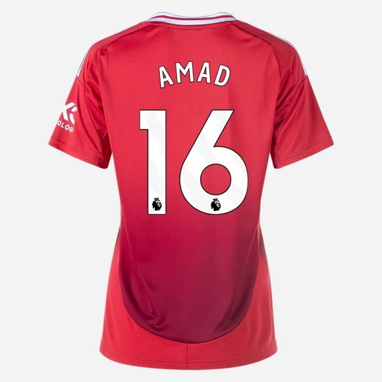 2024/2025 Amad #16 Home Women's Soccer Jersey