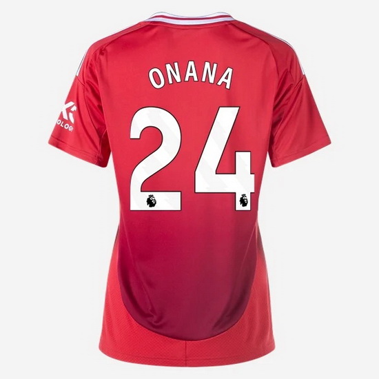 2024/2025 Andre Onana #24 Home Women's Soccer Jersey