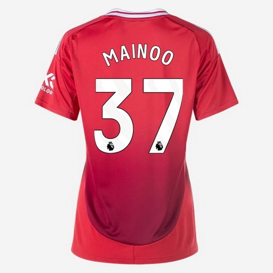 2024/2025 Kobbie Mainoo #37 Home Women's Soccer Jersey