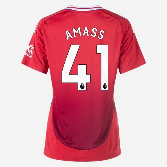2024/2025 Harry Amass #41 Home Women's Soccer Jersey