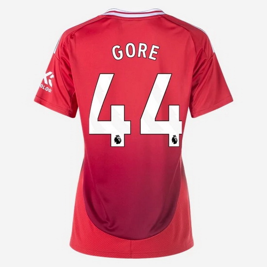 2024/2025 Daniel Gore #44 Home Women's Soccer Jersey