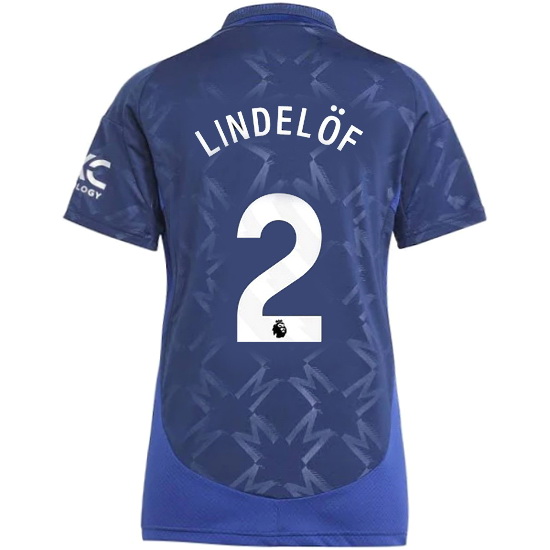 2024/2025 Victor Lindelof #2 Away Women's Soccer Jersey