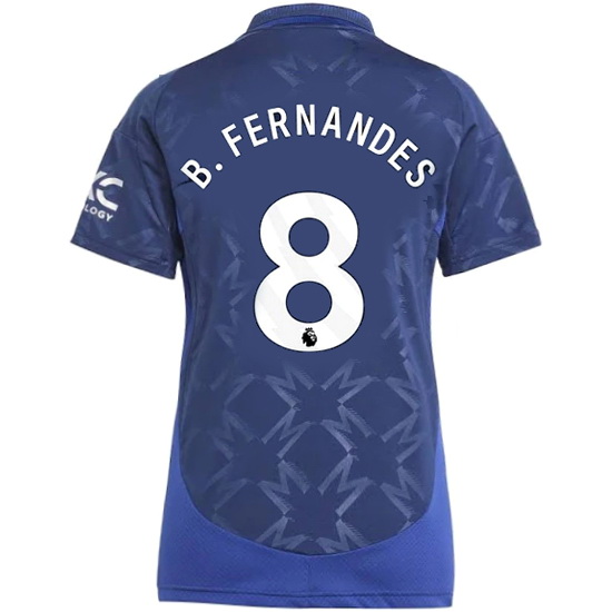 2024/2025 Bruno Fernandes #8 Away Women's Soccer Jersey