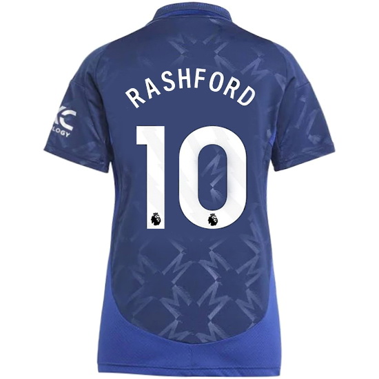 2024/2025 Marcus Rashford #10 Away Women's Soccer Jersey