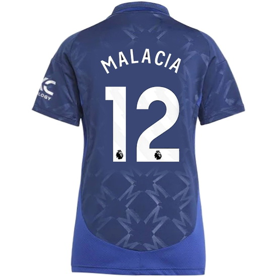 2024/2025 Tyrell Malacia #12 Away Women's Soccer Jersey