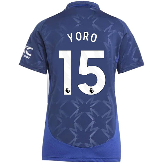 2024/2025 Leny Yoro #15 Away Women's Soccer Jersey
