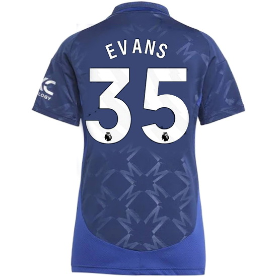 2024/2025 Jonny Evans #35 Away Women's Soccer Jersey